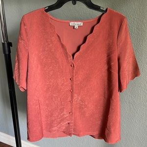 Wishlist Apparel mauve blouse